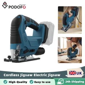 Podofo 3500RPM 300W Cordless Electric Jigsaw