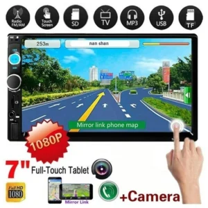 Podofo 7 Inch 2 Din Car Radio
