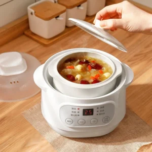 200W Electric Slow Cooker 1L
