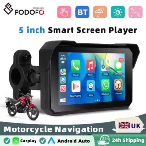 Podofo Wireless Carplay Android  5 Inch