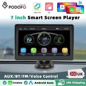 Podofo CarPlay Android Car Radio Multimedia