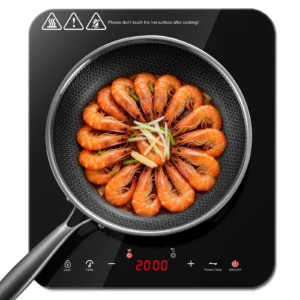 KICHPOWER 2000W Single Induction Hob 28cm