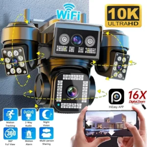10K 20MP WIFI IP Camera Outdoor Wireless
