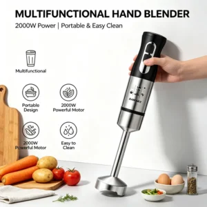 2000W High‑Power Hand Blender