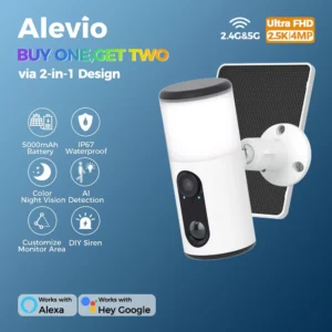 2.5K Solar Security Camera WIFI Outdoor