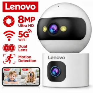 Lenovo 8MP HD WiFi Camera Smart Home Indoor