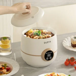 300W 2L Small Rice Cooker 3 in 1 Dormitory Multifunctional