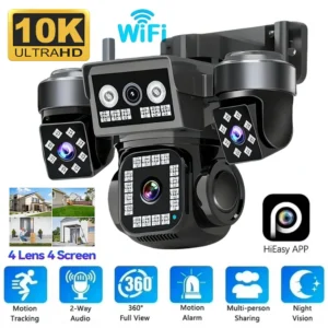 10K 20MP WIFI IP Camera Outdoor Wireless