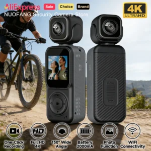 4K Dual Lens Pocket Camera WIFI