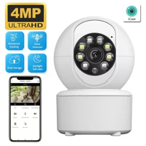 4MP WiFi Indoor Security Cam PTZ