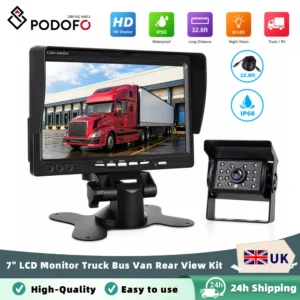 Podofo 7 Inch Car Reversing Camera
