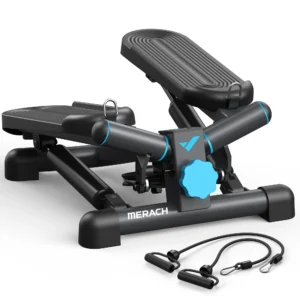 MERACH Mini Stepper for Exercise Twist Stair Stepper 330LBS