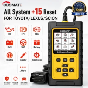 OBD2 Automotive Scanner All Systems Diagnostic