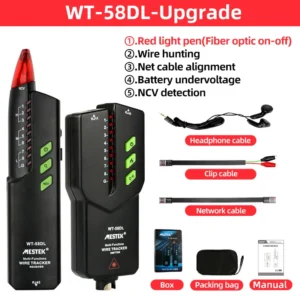 MESTEK RJ11 RJ45 No Interference Telephone Wire Tracker
