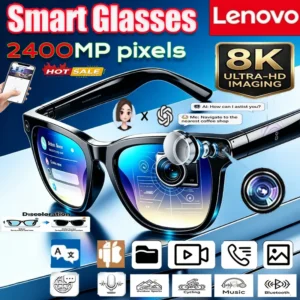 Lenovo 8K 2400MP AI Smart Glasses