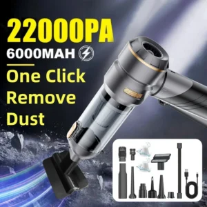 22000PA Wireless Car Vacuum Cleaner USB Charging 6000mAh
