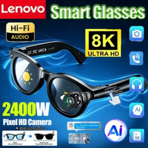 Lenovo 8K 2400MP Smart AI Glasses