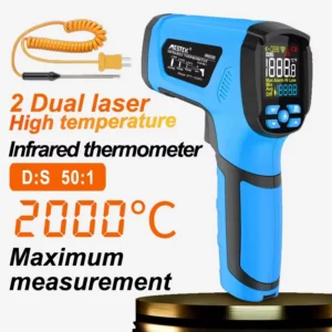 Mestek -40 to 2000 Degree Infrared Thermometer 2 Dual Laser