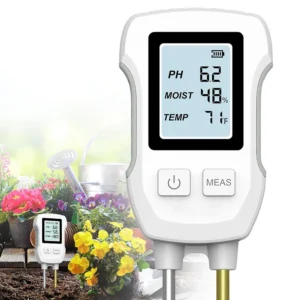 3 in 1 Digital LCD Soil Meter PH/Moisture/Temperature