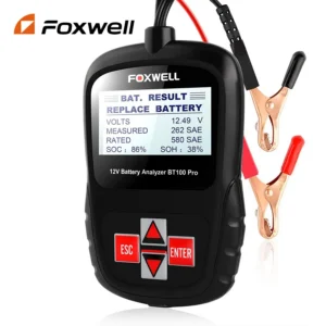 FOXWELL BT100 Pro 12V Car Battery Tester
