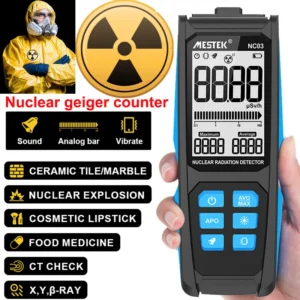 Mestek NC03 Nuclear Radiation Detector Geiger Counter
