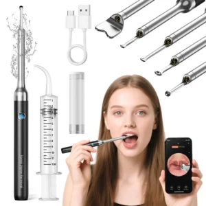 Visual Tonsil Stone Cleaner with Camera