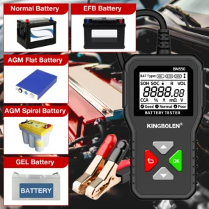 BM550 Car Battery Tester 6V 12V 24V