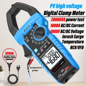 Mestek CM86C 3000A AC/DC Current Digital Clamp Meter