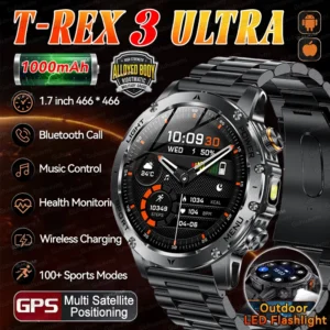 GUHUAVMI Smart Watch Men 1000mAh Waterproof