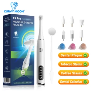 Electric Teeth Polisher X9 Dental Scaler Calculus Plaque Tartar Remover