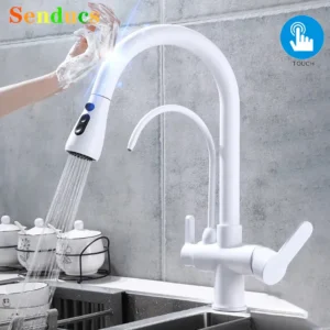 Smart Touch on Filter Kitchen Faucets Senducs