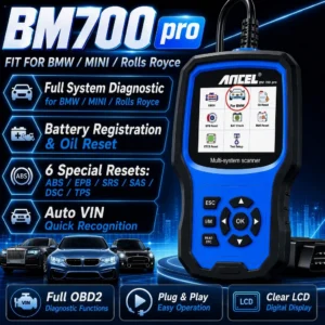 ANCEL BM700 Pro OBD2 Scanner for BMW/MINI