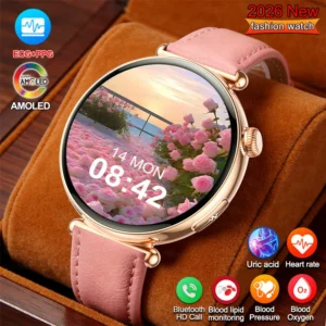 Women Smartwatch Lady AMOLED Screen Call AI
