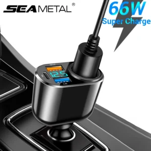 SEAMETAL Car Charger 66W USB