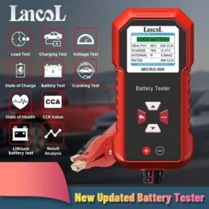 Lancol Micro 500 For 12V 24V Car Battery Tester