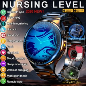 MAVHX AMOLED Smart Watch Men ECG Micro physical examination