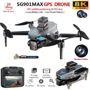 Classic SG901 MAX GPS Drone UAV 8K Professional HD