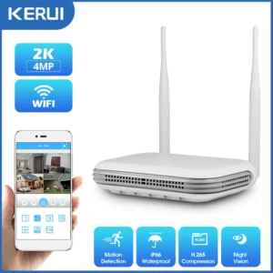 KERUI 2K 4MP Outdoor Full HD Security WIFI