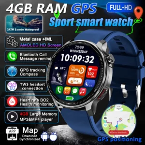 Smart Watch 6 Men GPS Google Maps 4GB