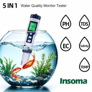 5-in-1 Backlight Water Quality Tester Pen