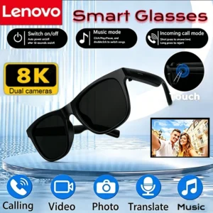 Lenovo AI 8K Smart Camera Glasses Translator