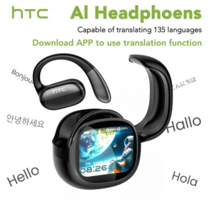 HTC NE58 AI Translate Wireless Earbuds Bluetooth Earphones