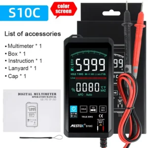 Touching Color Screen Ultra-thin Multimeter 4.7 Inch