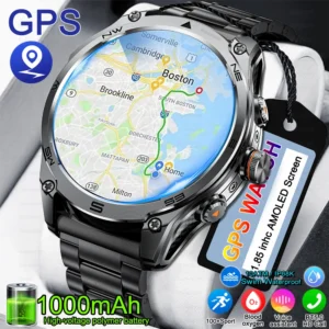 T-Rex 3 Ultra GPS Smart Watch Men 1000mAh