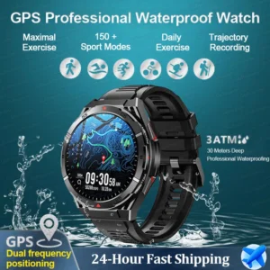 GPS SmartWatch Men 466*466 AMOLED HD 150+Sport Mode