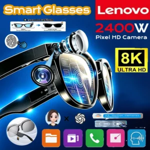 Lenovo 8K 2400MP Smart AI Glasses Translation