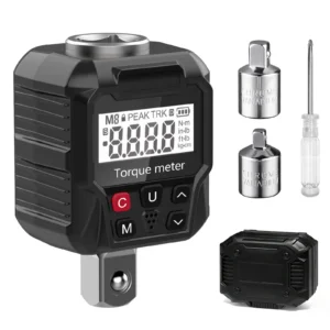 Digital Torque Wrench Adapter 17-340N.m With 1/4'' 3/8''
