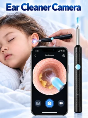 Ear Cleaner With Camera 360° Adjustable Endoscope