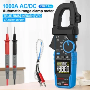 Mestek CM87Pro Clamp Meter 1000A 1000V AC DC True RMS