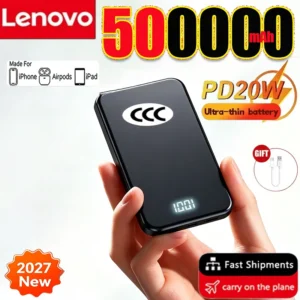 Lenovo 500000mAh PD22.5W Wireless Magnetic